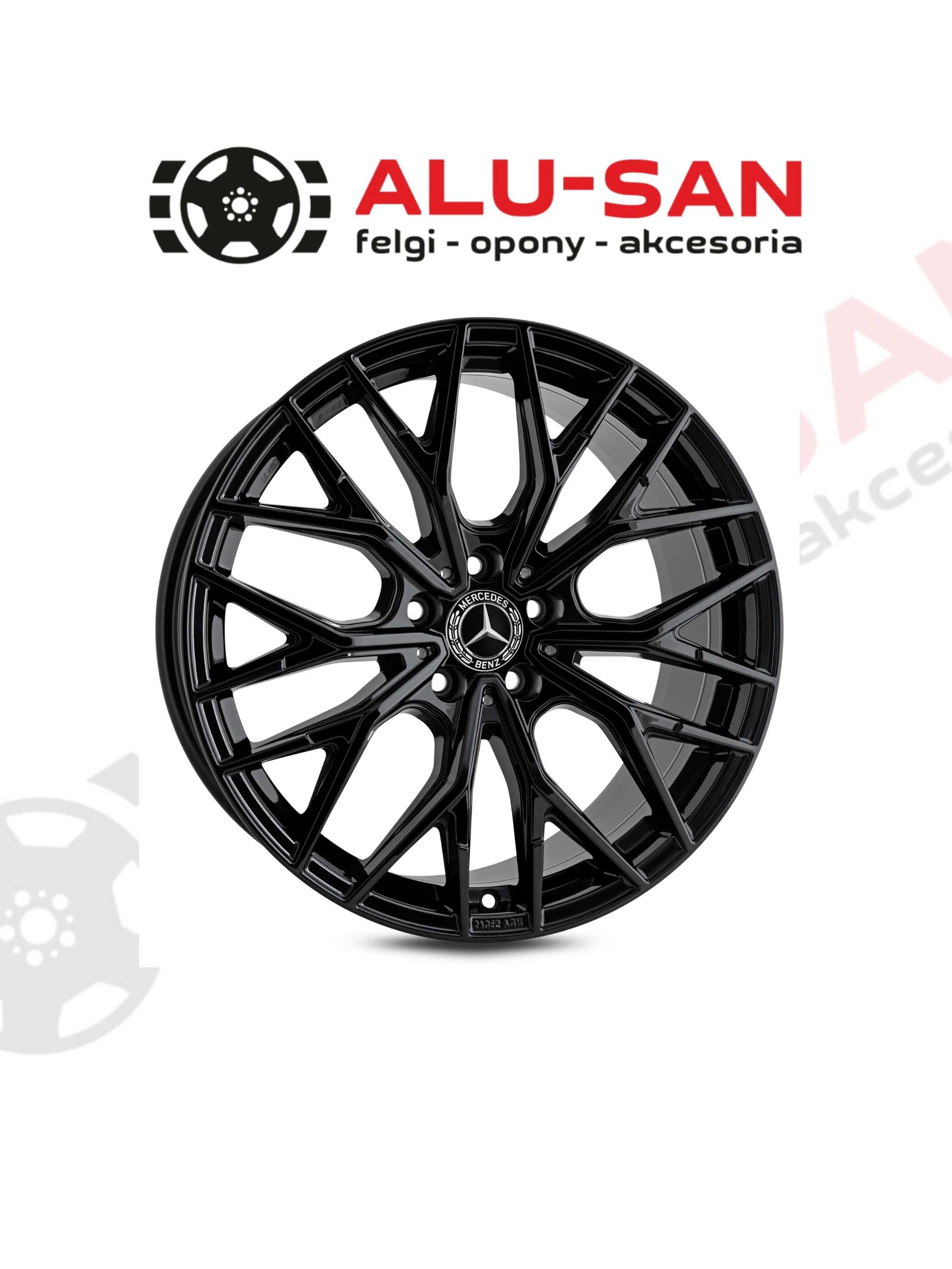 Nowe Alufelgi 18" MERCEDES C-KLASSE W204 W205 W206 5x112 Czarny Połysk