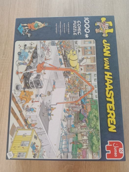 Jan van Haasteren puzzle prawie gotowe