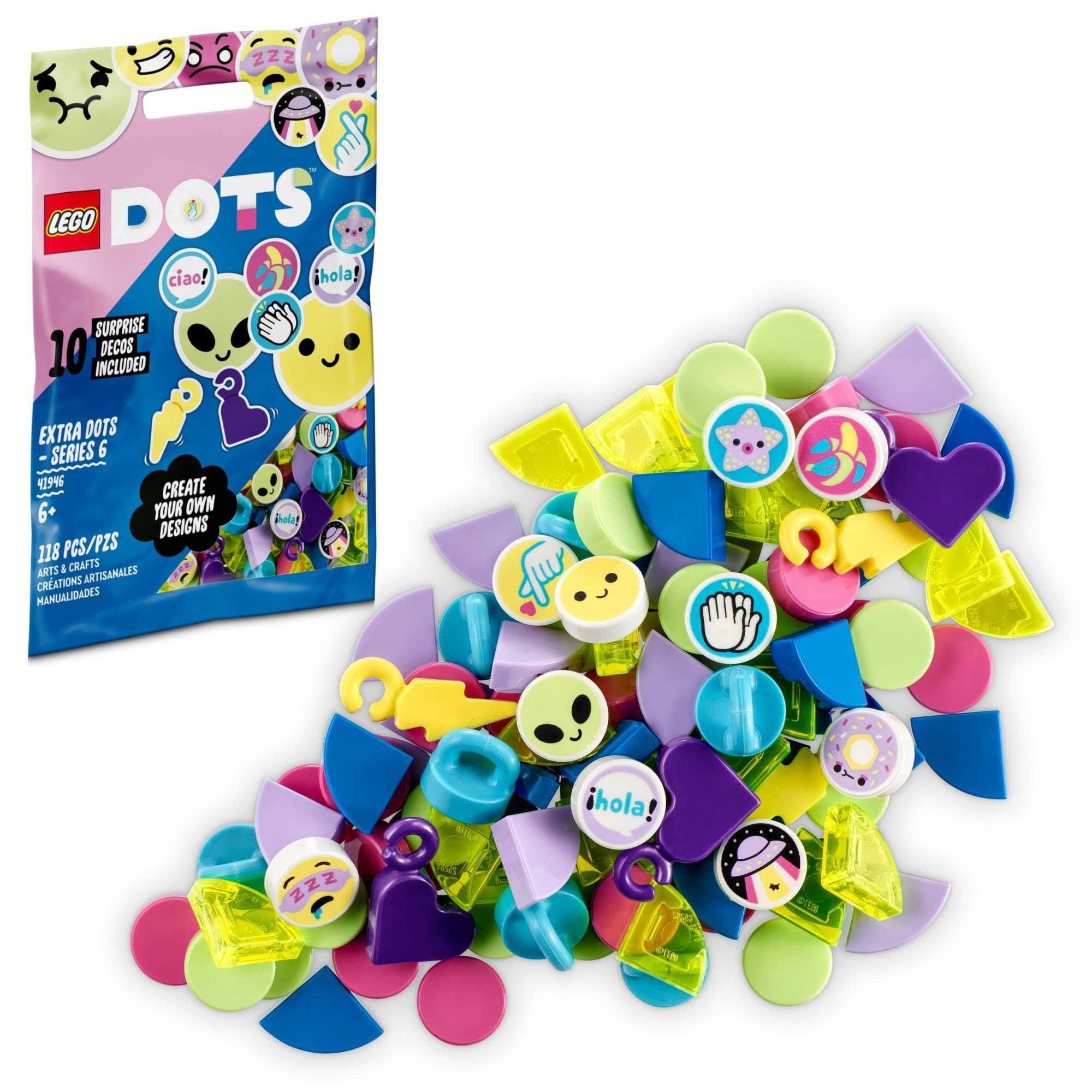 LEGO DOTS Dodatki DOTS seria 6 41946