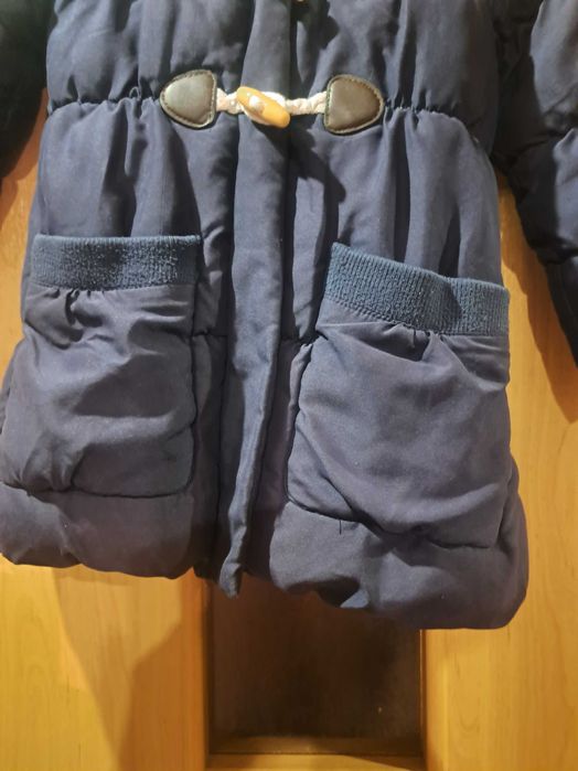 Kurtka zimowa dziewczęca rozmiar 110 /116