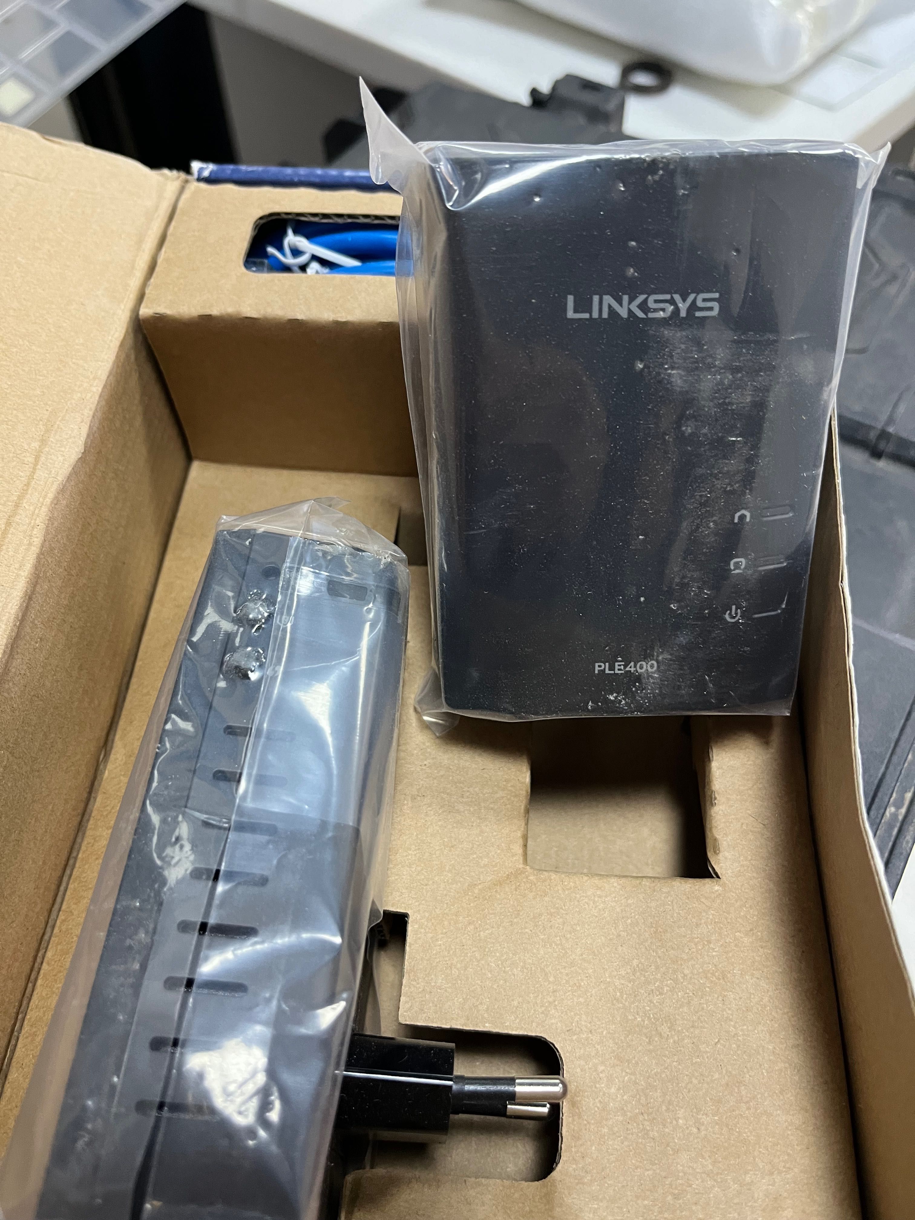 Linksys PLWK400-EU Powerline AV Adapter Kit набор