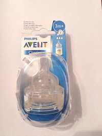 Силиконовые соски philips avent classic 2 шт, 3 мес