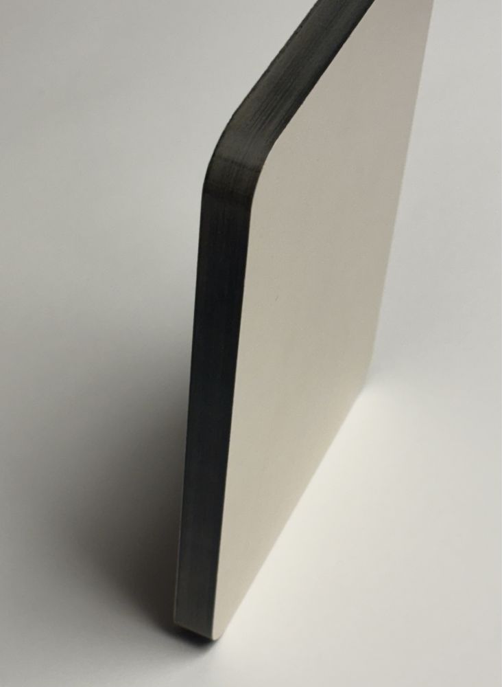 Płyta HPL kompakt CZARNA grubość 12 mm wym. 1220 x 2440 mm