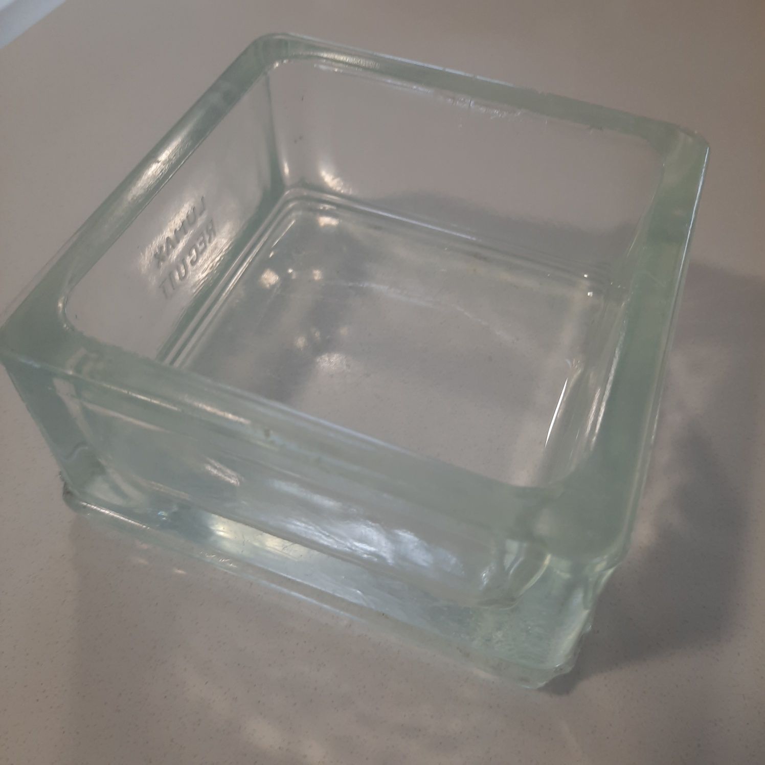 Cinzeiro de vidro LUMAX RECUIT - Meados do seculo vinte