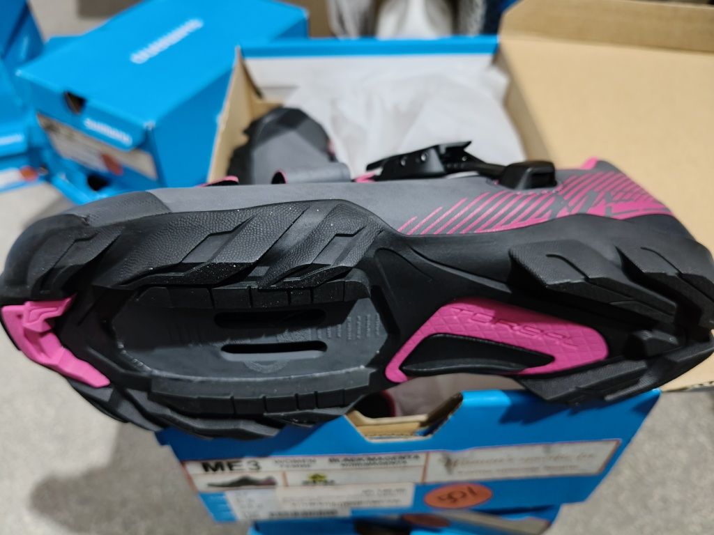 Buty SPD Shimano ME3 sh me3L różowe damskie r. 40