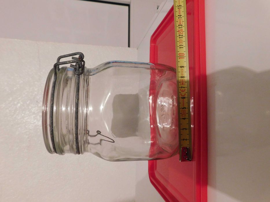 Frascos de vidro de conservação marcas FIDO e PASABAHCE