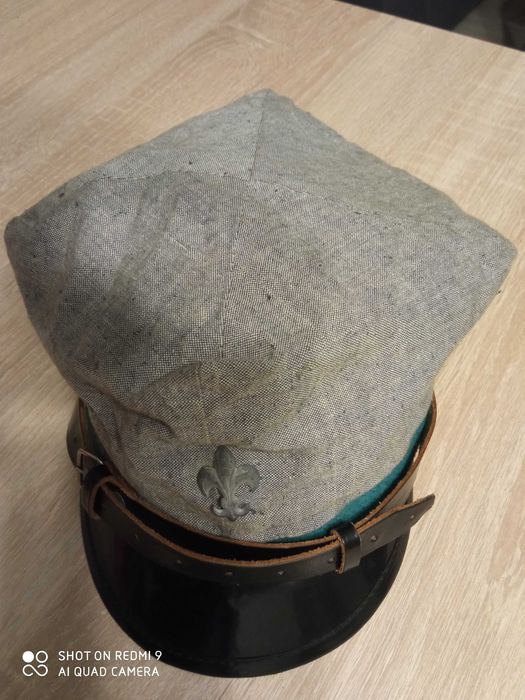 Zamienię czapka harcerska rogatywka unikat PRL