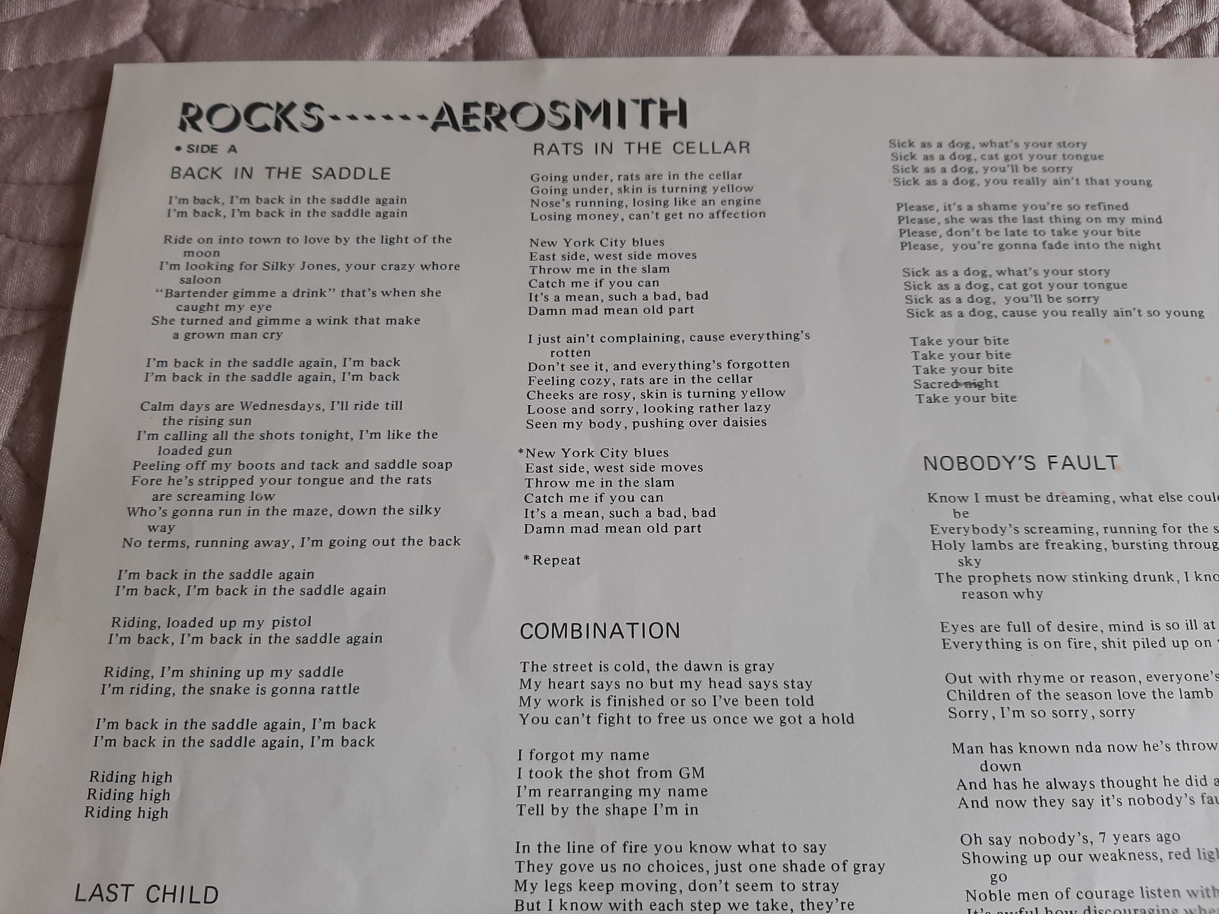 Aerosmith - Rocks - Japão - Vinil LP