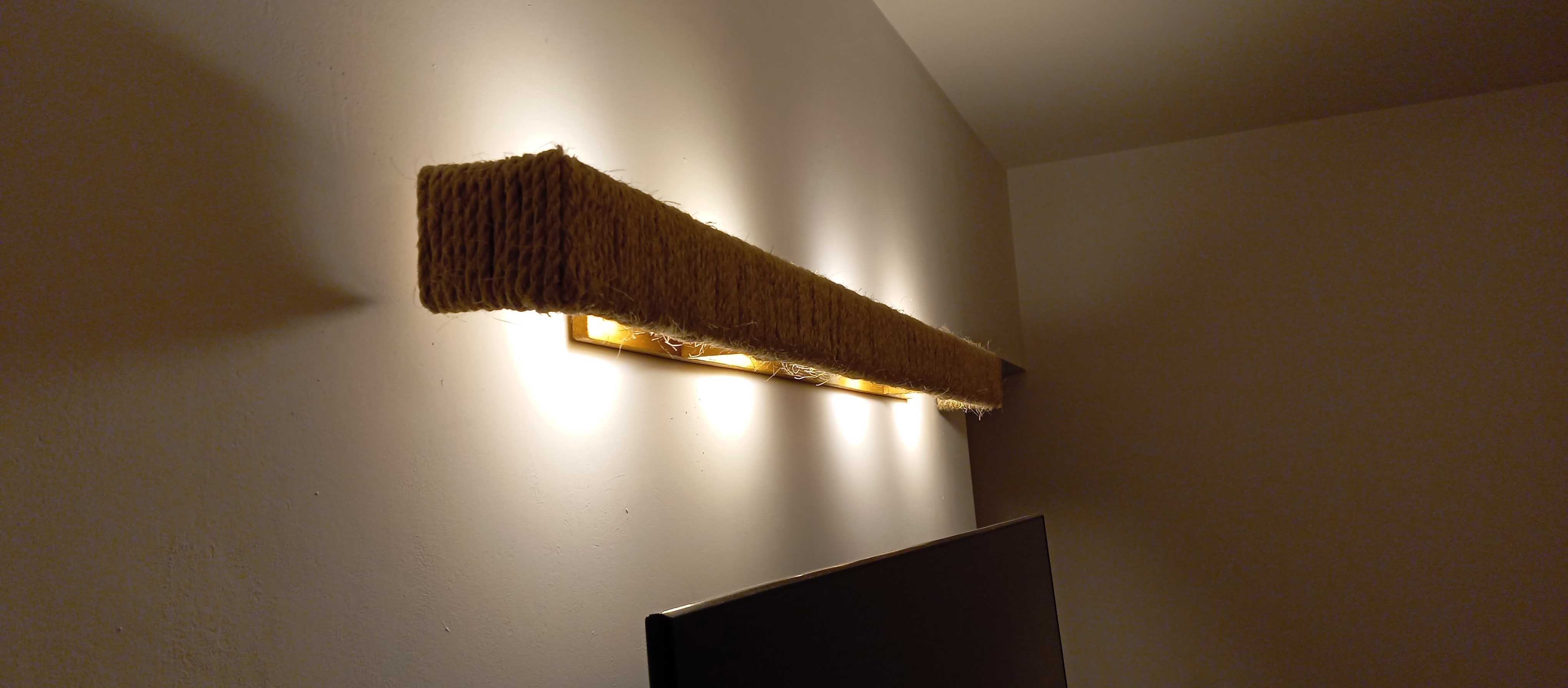 lampa ścienna, klinkiet