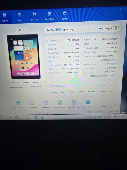 Ipad 8 generation 128gb