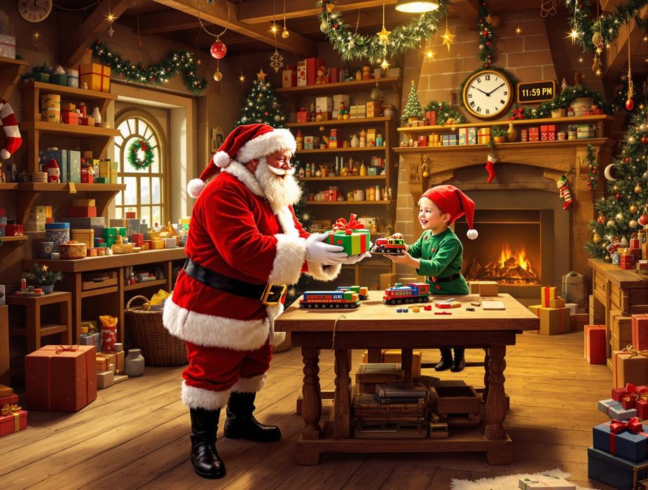 Wizyta u Świętego Mikołaja- Warsztaty