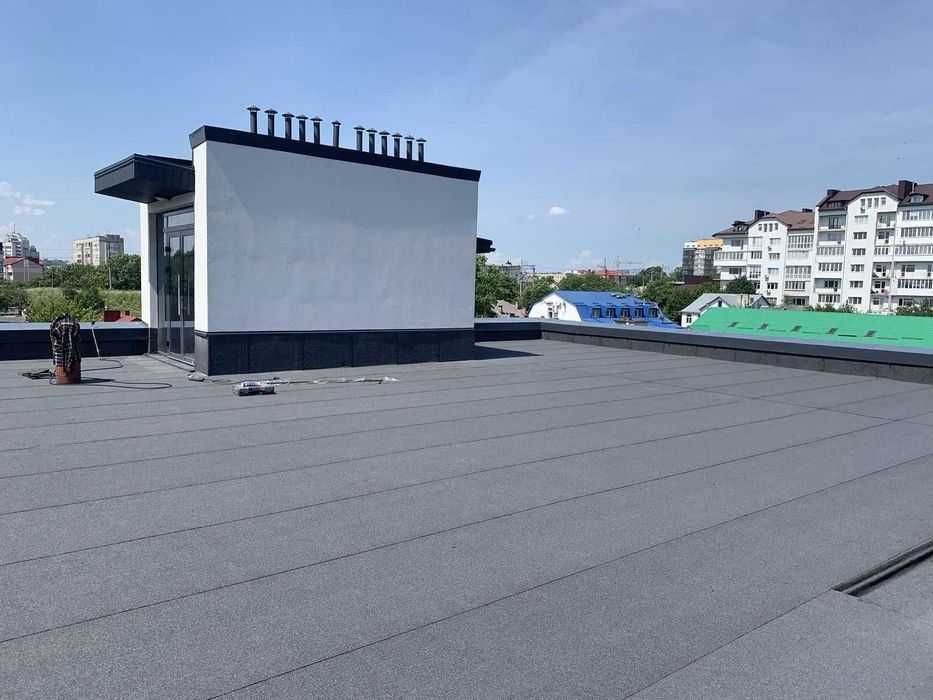 Ремонт даху, покрівлі, гідроізоляція покрівельні роботи, рубероїдом