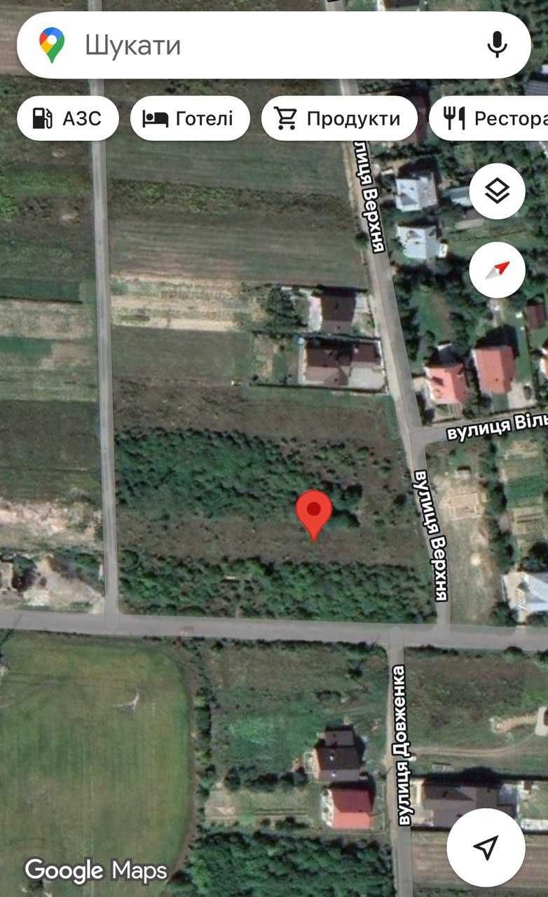 Продається ділянка 17сот. Угринів.Асфальт,Комунікації.Новобудови.Місто