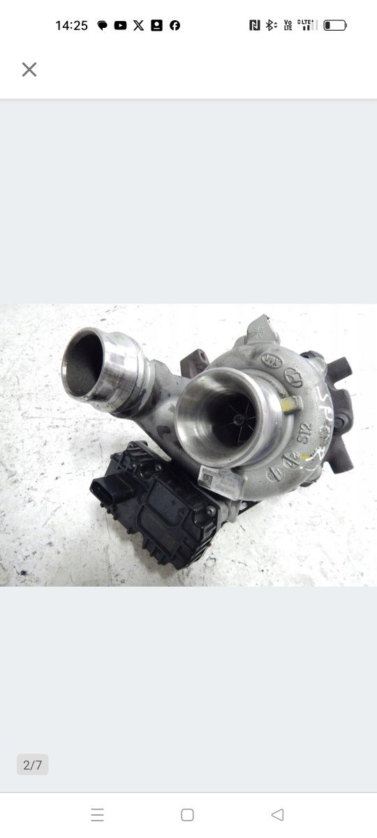 Turbo turbosprężarka Hyundai Tucson TL 2.0 CRDI 15-20