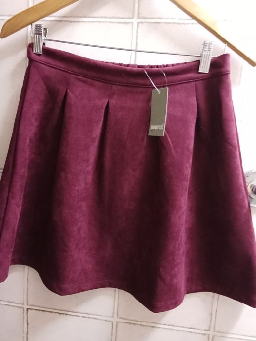Saia bordô Pepperts para crianças de 12 a 14 anos - COM ETIQUETA
