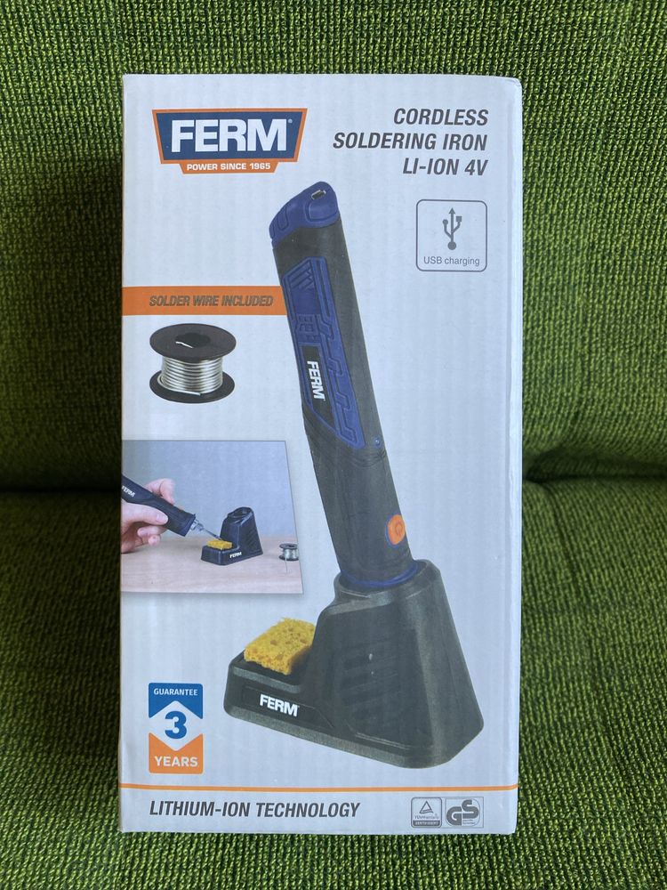 Akumulatorowa lutownica Ferm SGM-1020
