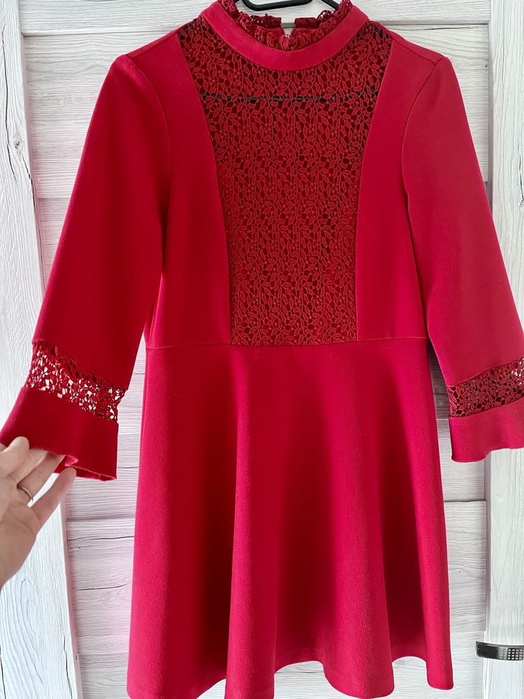 Czerwona sukienka M Zara
