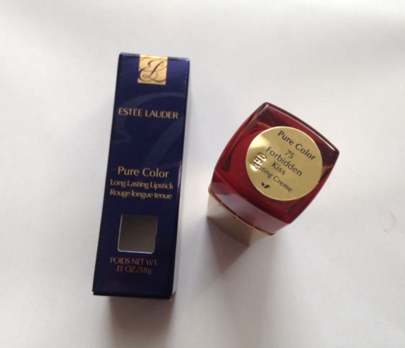 Estee Lauder Pure Color 75 Forbidden kiss pomadka szminka mac ysl