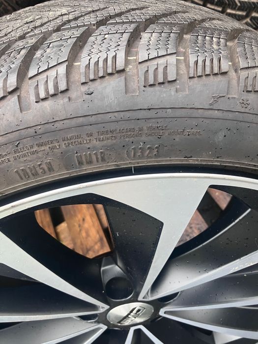 Koła zima 5x112 alufelgi opony 225/40R18 Audi a3 a4 a6  Vw seat skoda