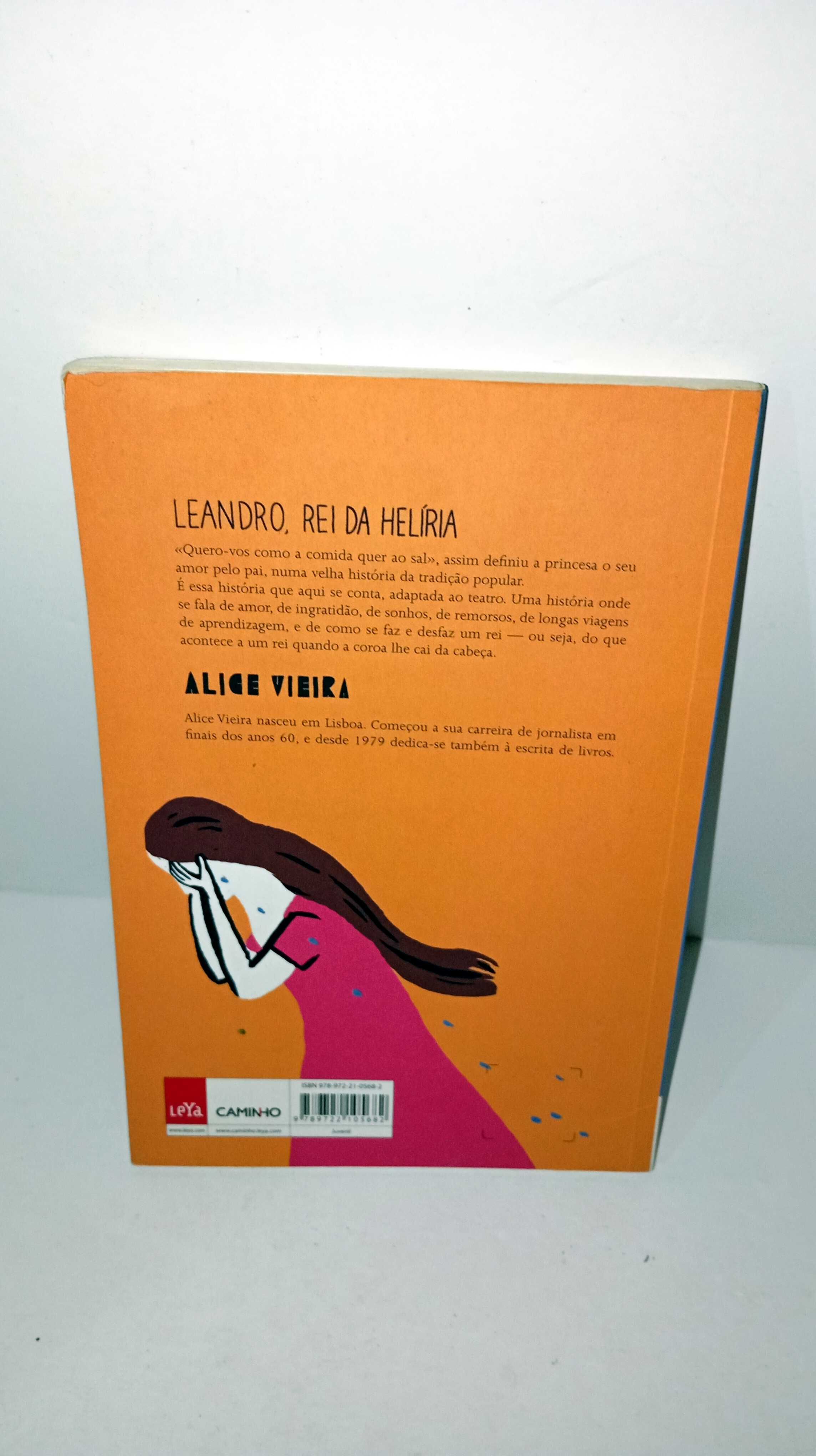 Leandro, rei da Helíria - Alice Vieira