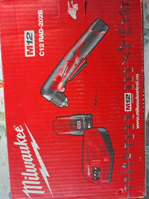 Wiertarko wkrętak kątowy Milwaukee M12