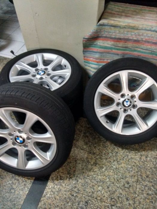 Jantes e pneus 17 BMW ,Mercedes  AUDI e Lotus originais com  pneus pir