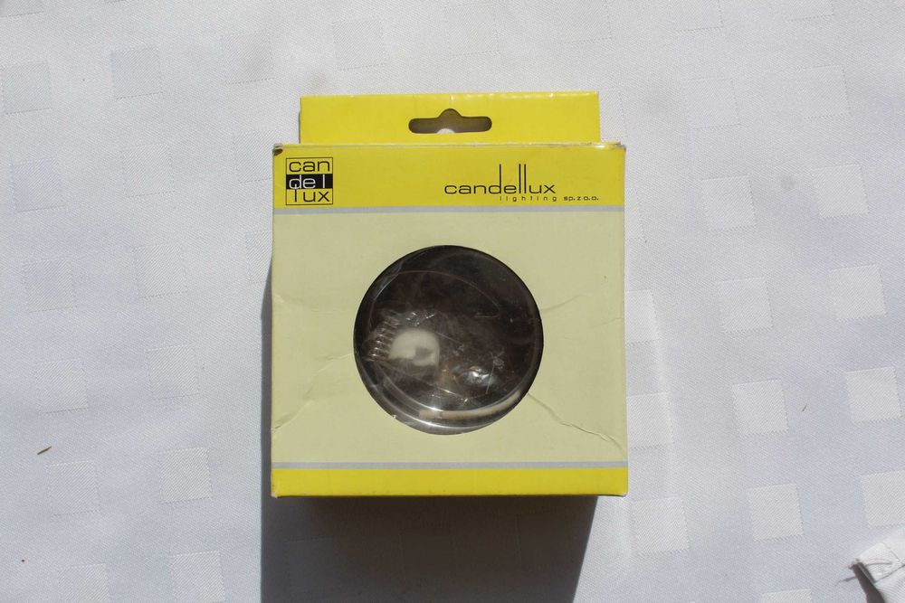 Oczko Lampa Sufitowa Hermetyczna Candellux SH-06 MR16 CH Chrom IP65