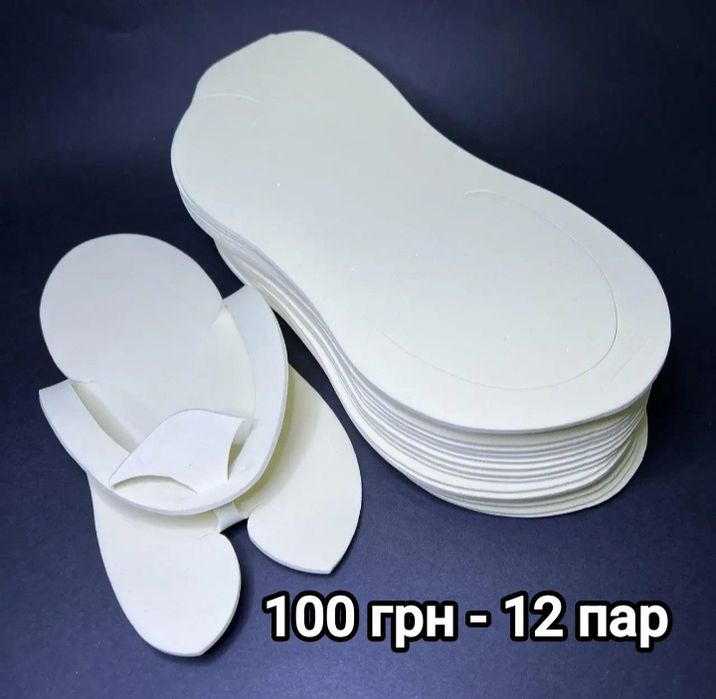 Одноразовые тапочки - вьетнамки для педикюра