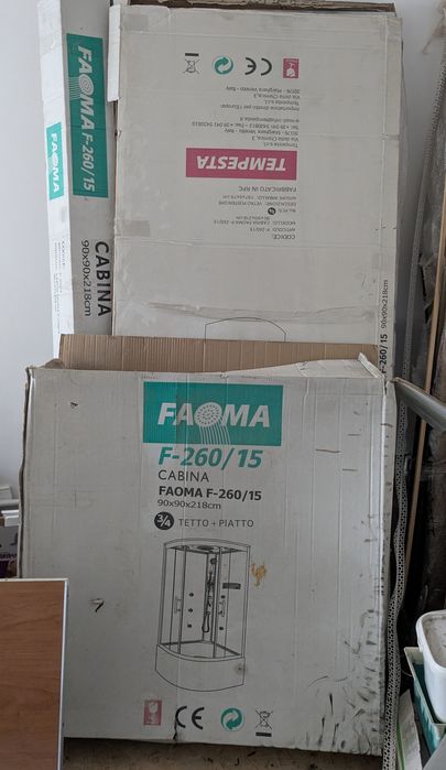 Гідромасажний бокс- кабинка FAOMA  F 260/15