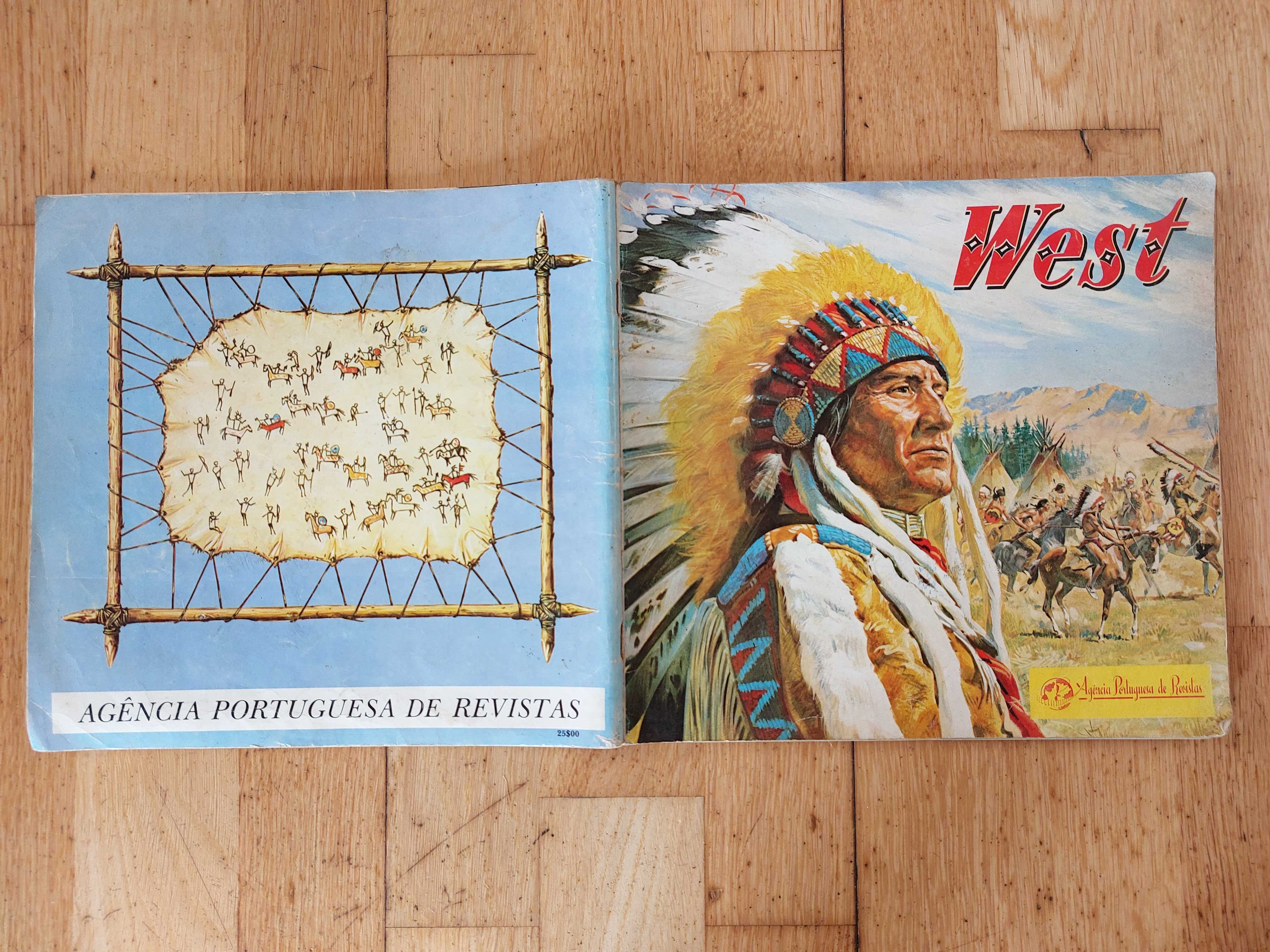 Caderneta de cromos "West" - Completa