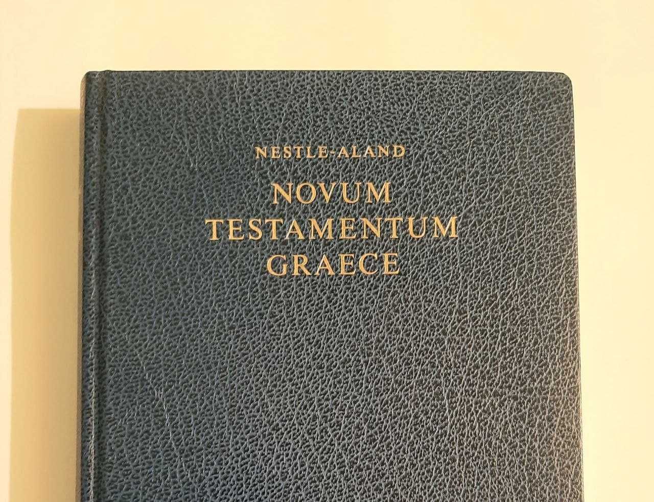 Nestle-Aland Novum Testamentum Graece. Новый Завет на греческом языке