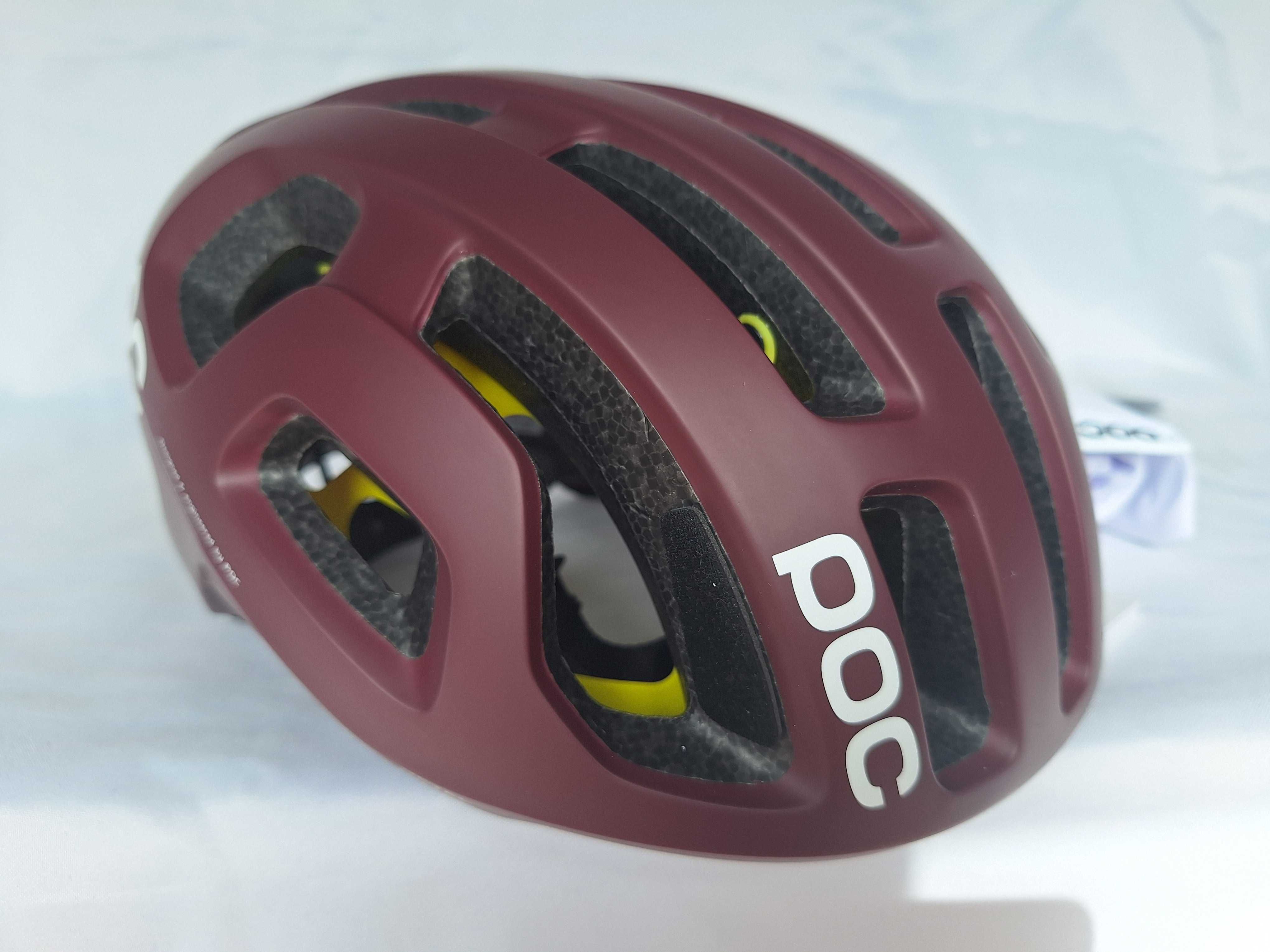 Kask rowerowy szosowy Poc Octal Mips Garnet Red Matt M 54-60cm