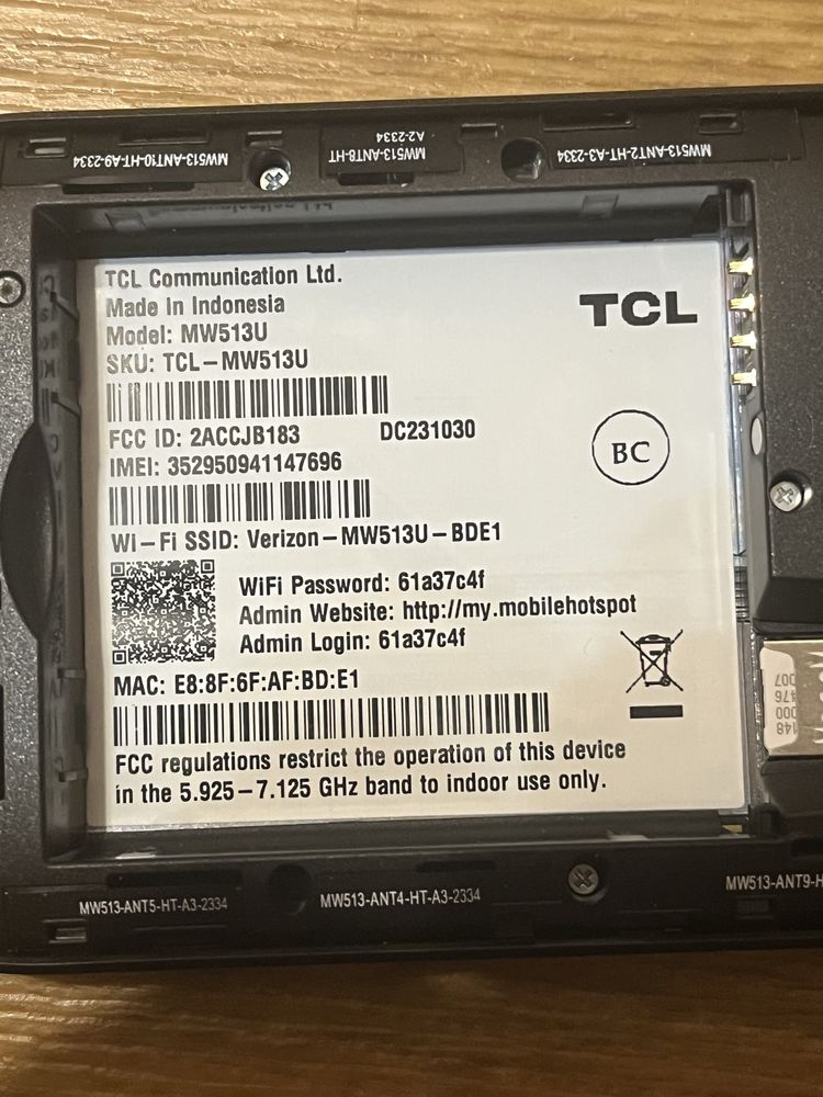 Роутер wifi LTE/ wifi 8800l,  Orbic, TCL