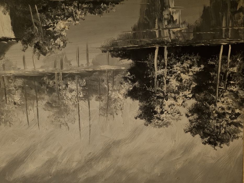 Pintura a óleo 80x60 F Viana