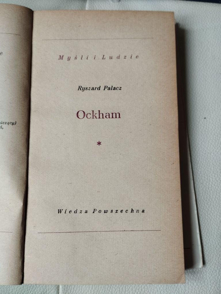 Ryszard Palacz Ockham