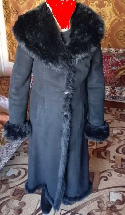 Женская дубленка исскуственный мех