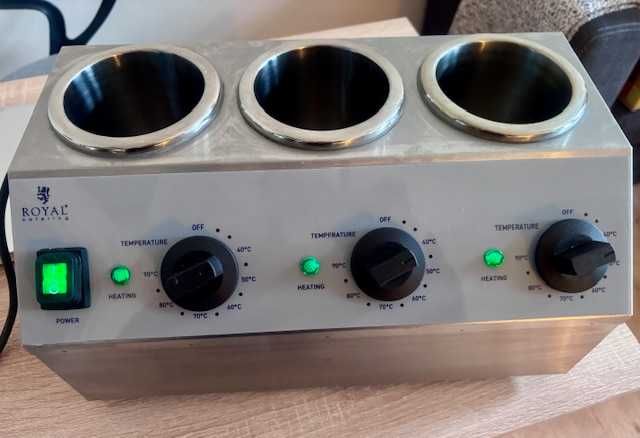 Podgrzewacz do sosów - 3 x 1 l Royal Catering