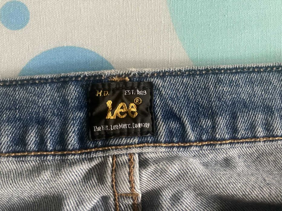Lee Rider spodnie jeans z elastyną W36 L34 stan dobry