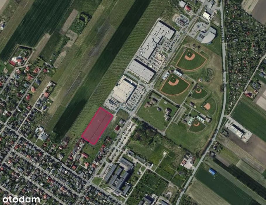 Działka budowlana 1,2858 ha w centrum miasta – idealna inwestycja