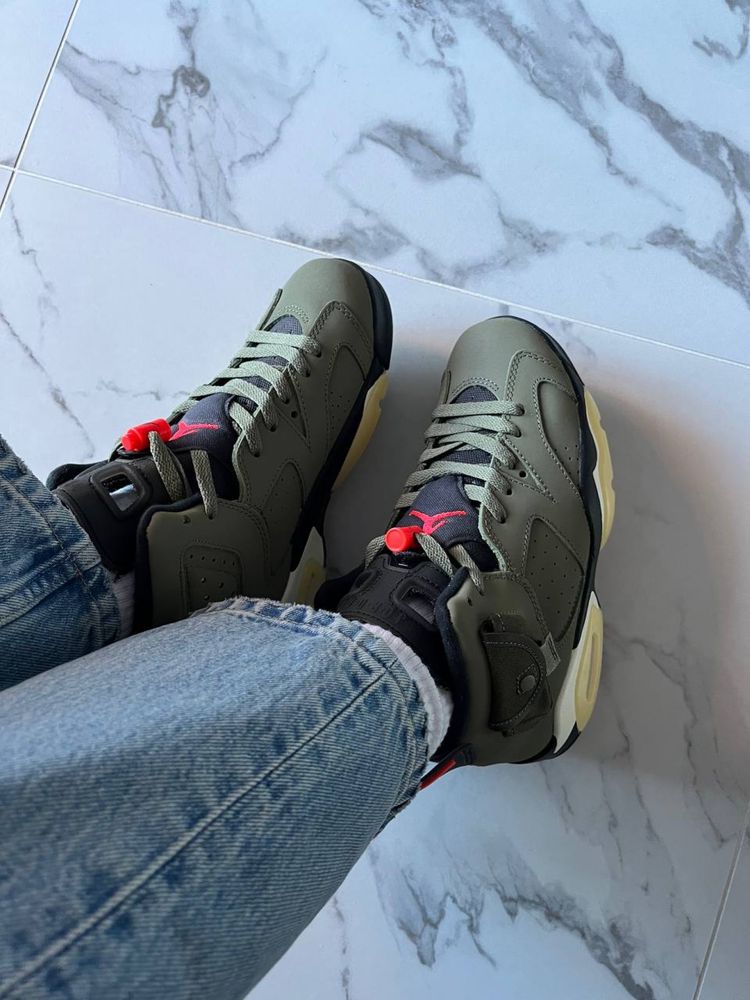 Jordan 6 x Travis Scott Retro Olive