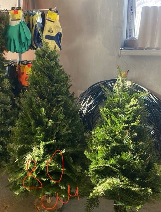 Ялинки,Віночки,Стрічки з гілочок