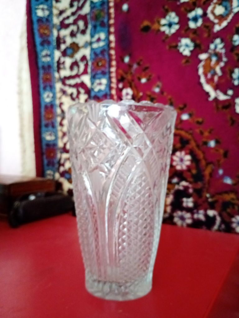 Ваза хрустальная  ссср