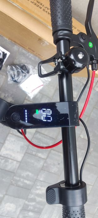 Hulajnoga Elektryczna iscooter w6 Duże koła 10cali 500w Nowa