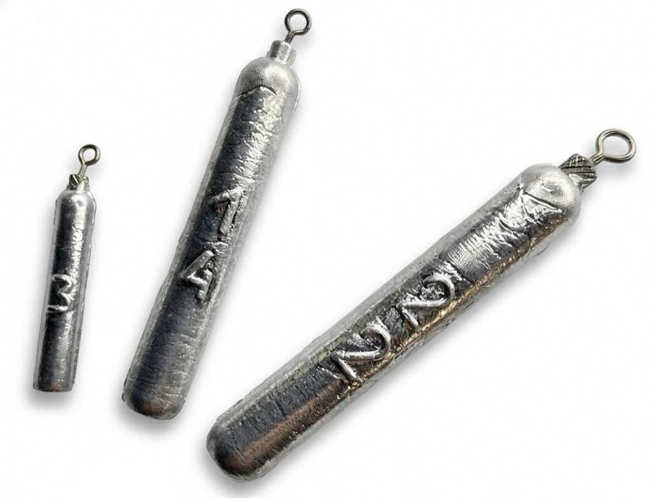 Jig-Rig 22g - zestaw 3 szt. / ręcznie odlewane ciężarki ołowiane