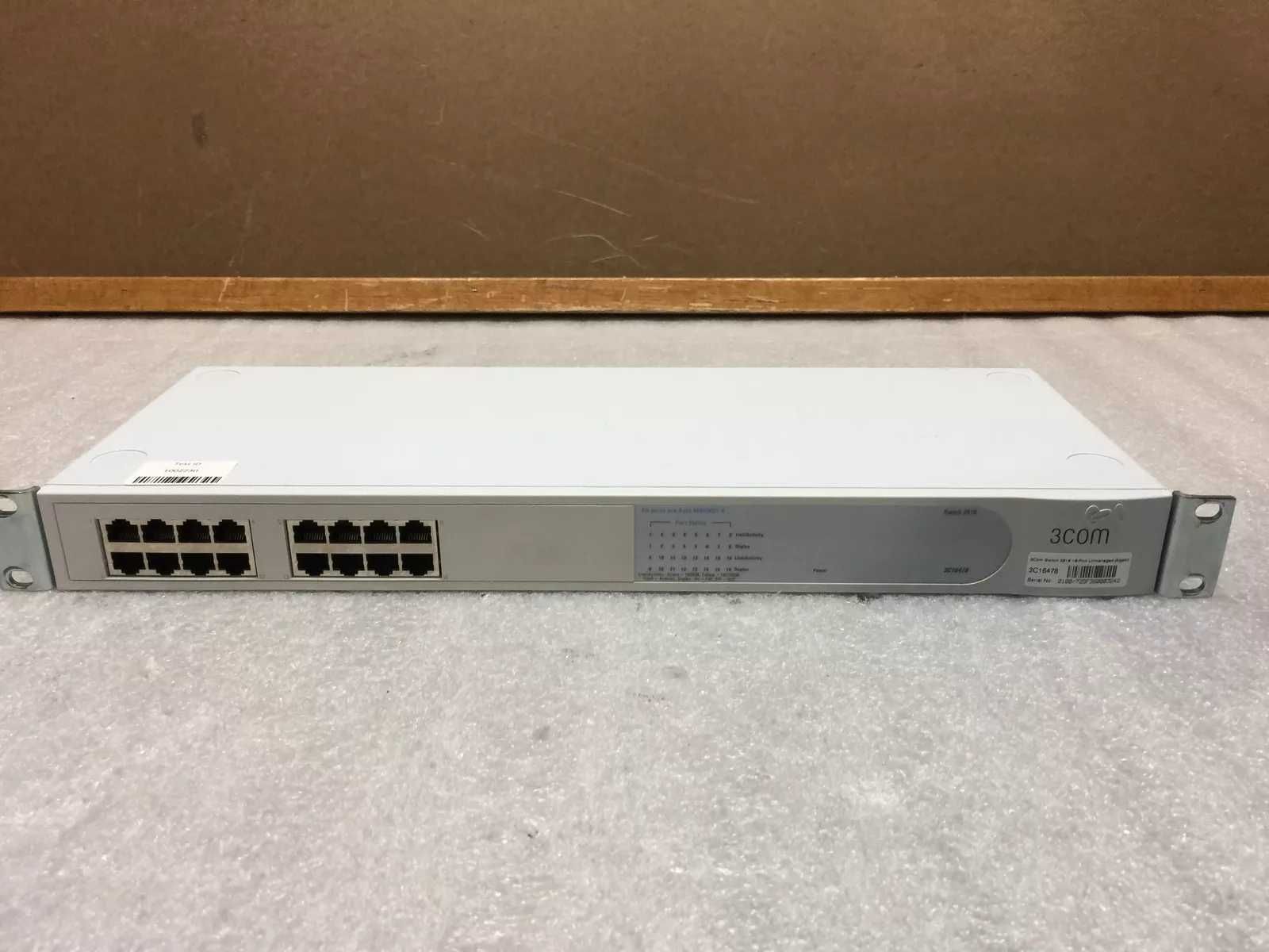 Комутатор 3COM 3C16478 BASELINE 2816 16-PORT 10-100-1000