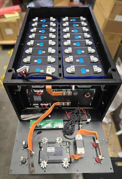 Magazyn energii 17,2kWh, 48V, ogniwa EVE MB31v3 BMS JK 200A/350A