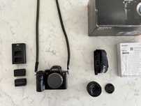 Sony α7R II – pełnoklatkowy aparat + 2 obiektywy + 3 baterie