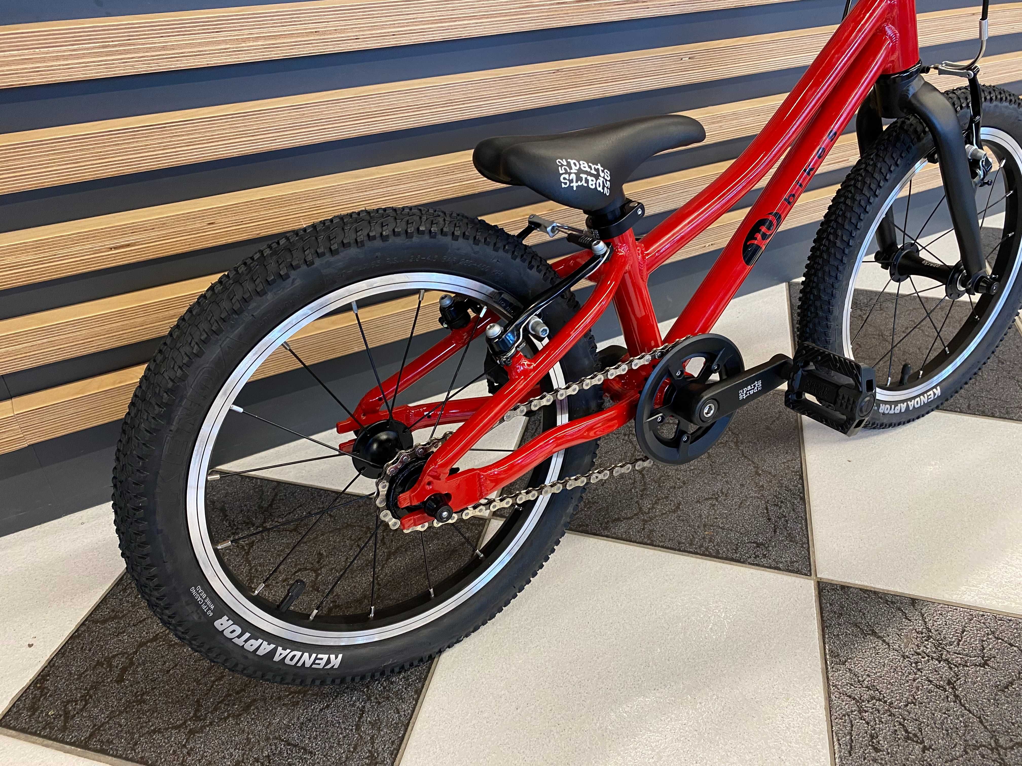 Rower dziecięcy KUBIKES 16S Red czerwony 16 cali KRAKÓW