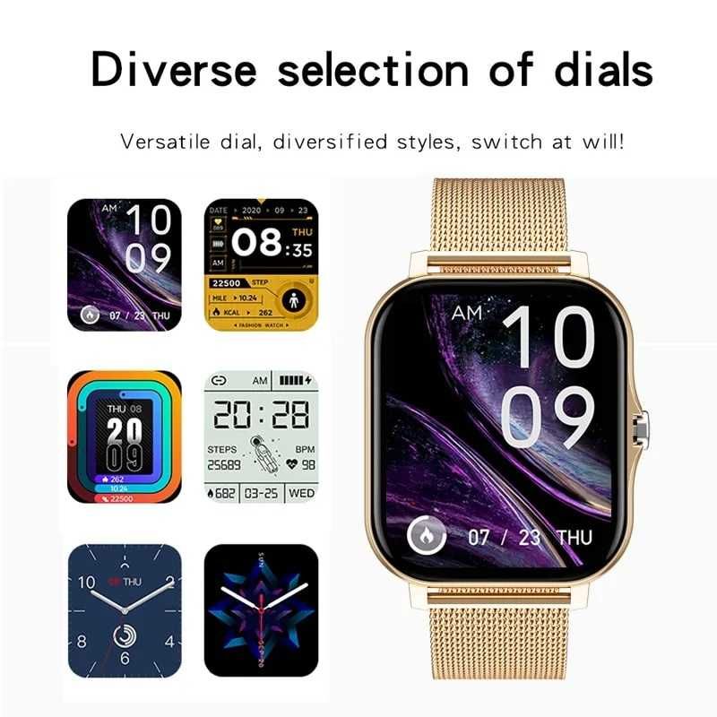 Relógio Smartwatch Lige 2023 Gold