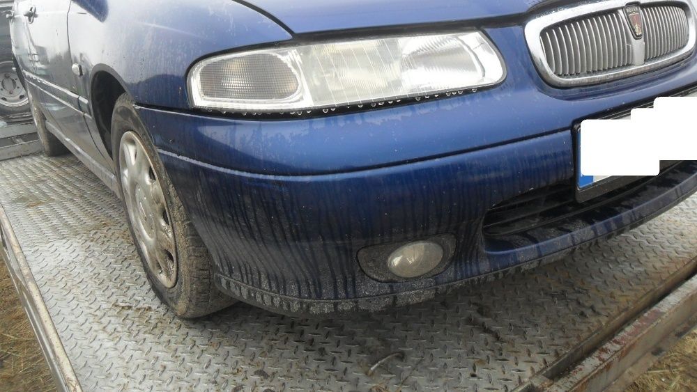 Rover 420, przedni zderzak, kolor niebieski metalik